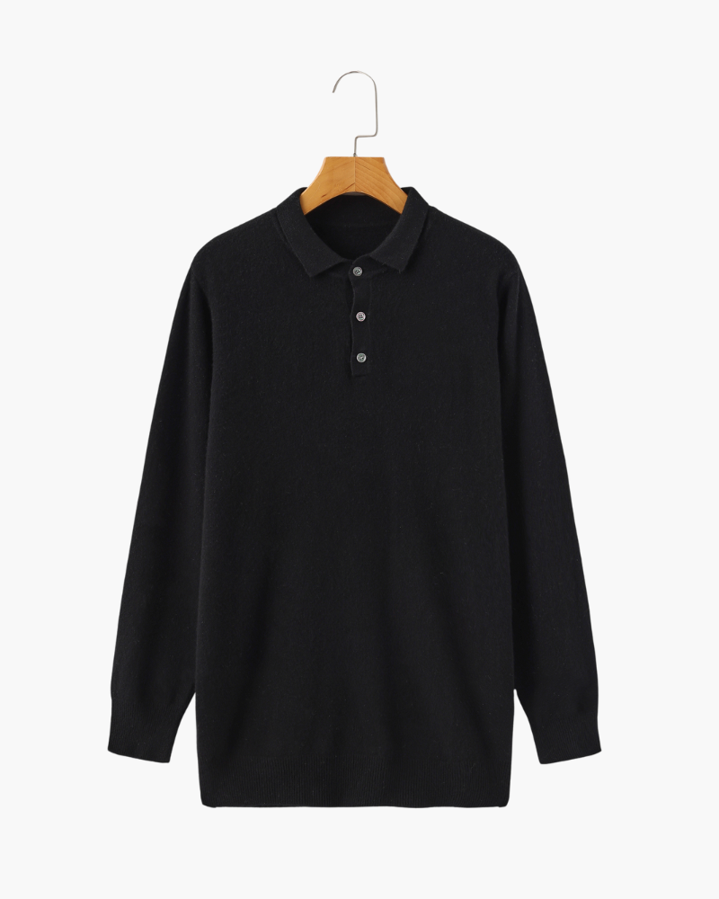THE ALFRED LONG SLEEVE POLO