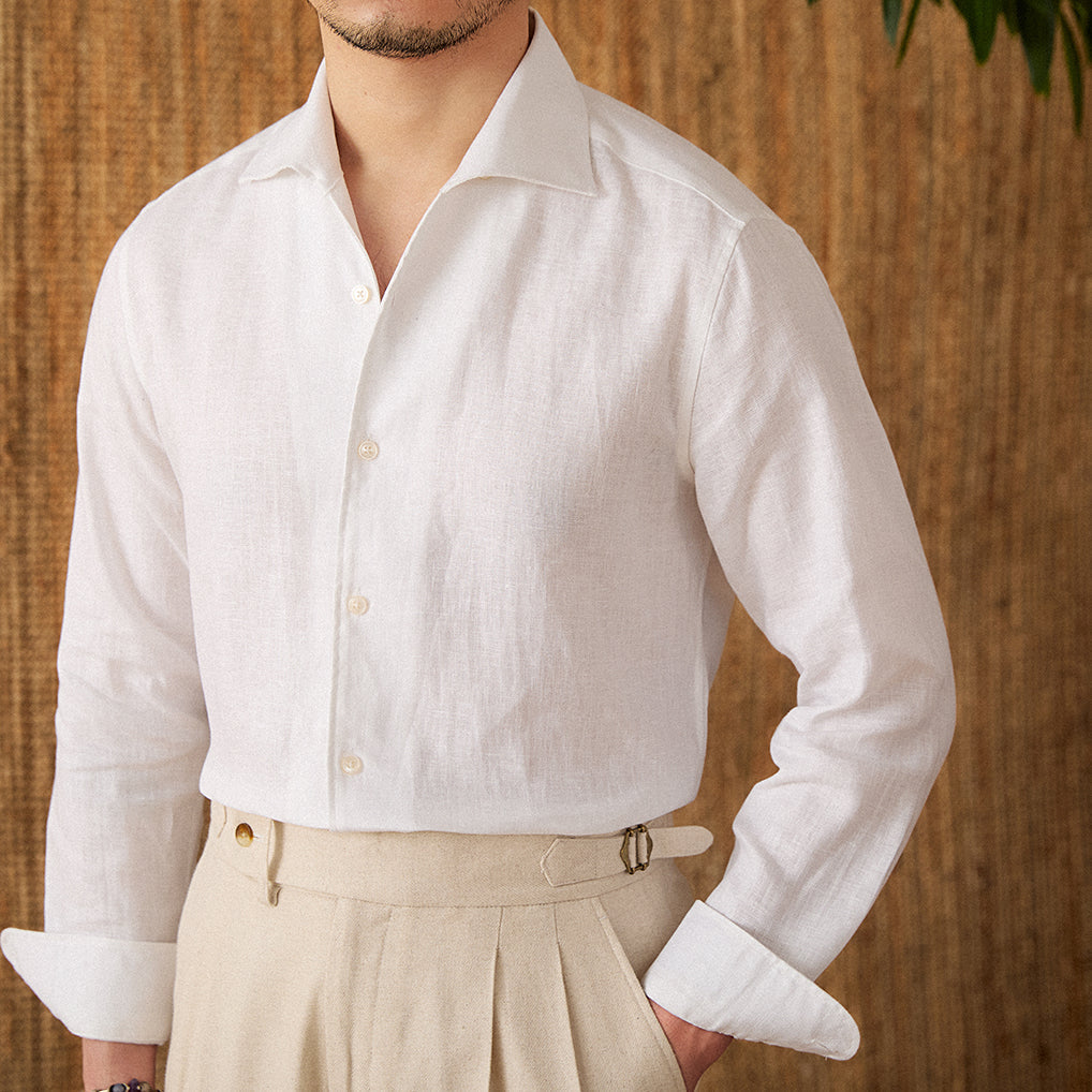 THE CALVIN LINEN SHIRT