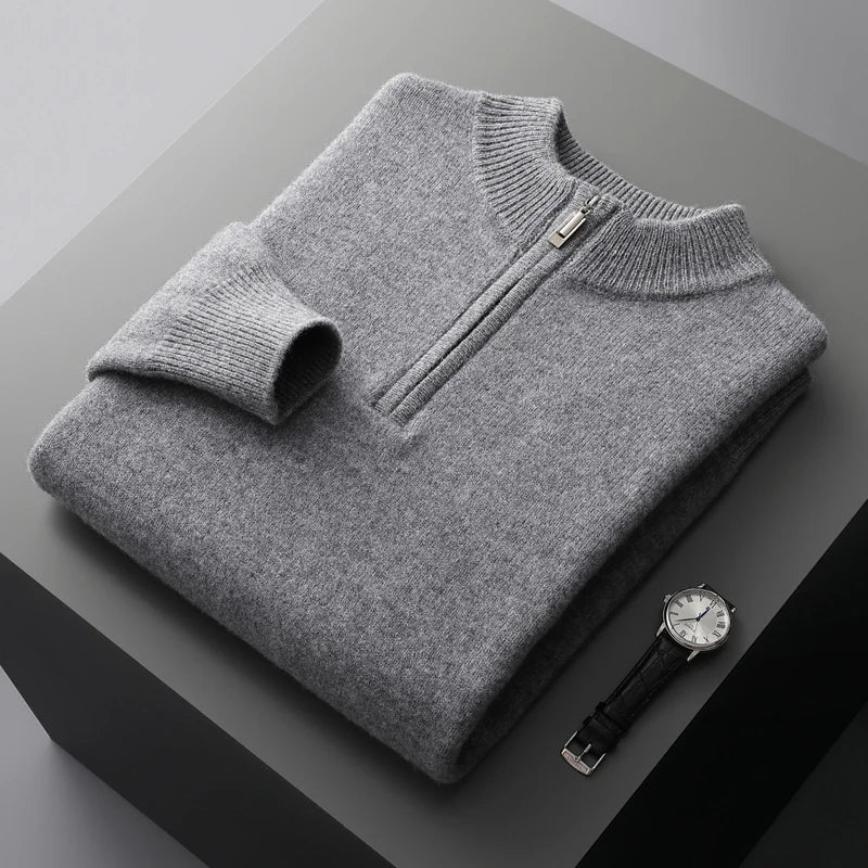 THE CLARENCE HALF ZIP