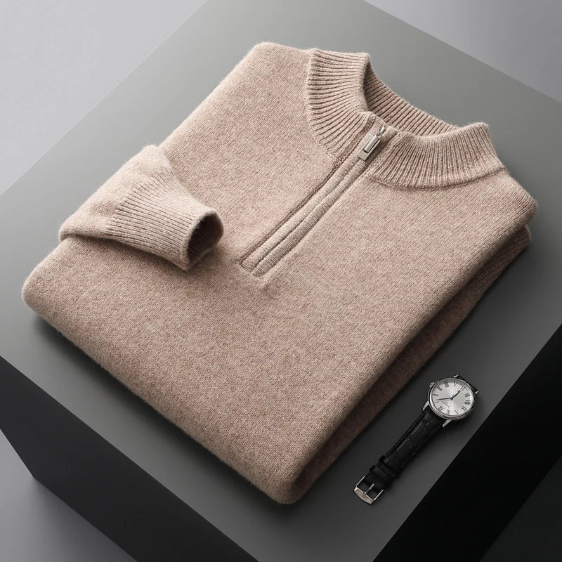 THE CLARENCE HALF ZIP