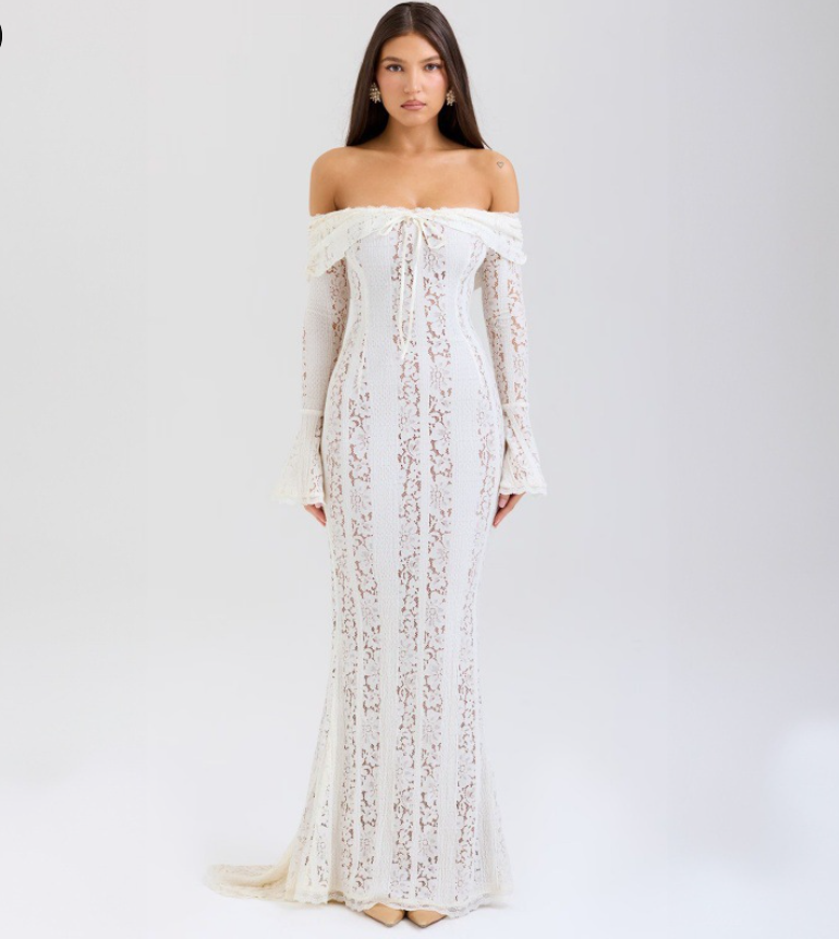 Catherine Lace Maxi Dress
