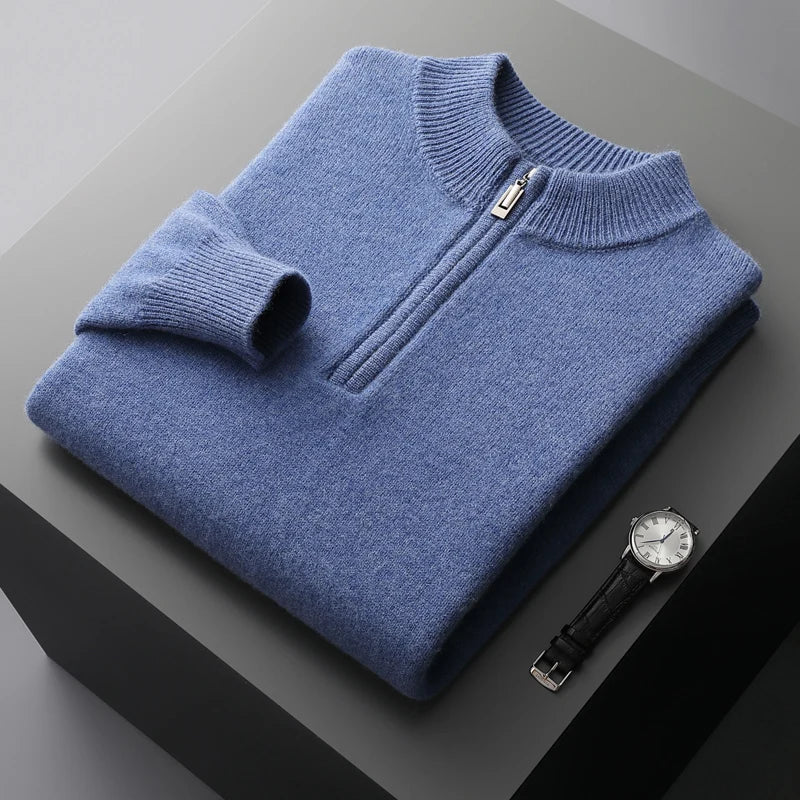 THE CLARENCE HALF ZIP