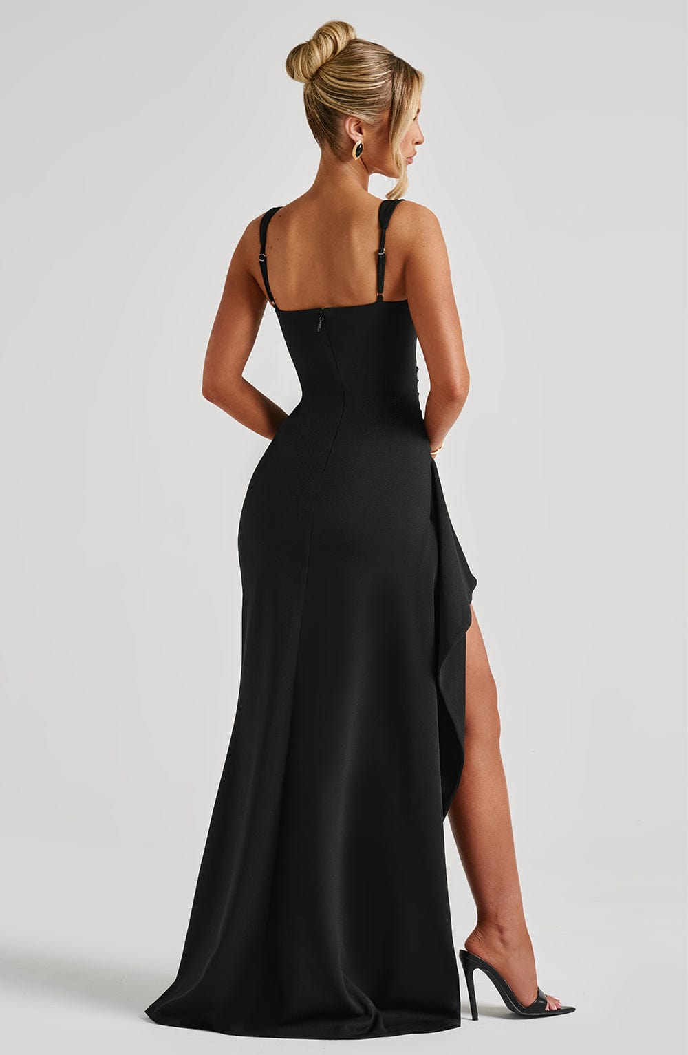 Nerina Maxi Dress - Black
